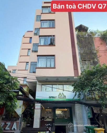 CHUYỂN NHƯỢNG TOÀ CĂN HỘ DỊCH VỤ MẶT TIỀN ĐƯỜNG SỐ 42, P. TÂN QUY, Q7