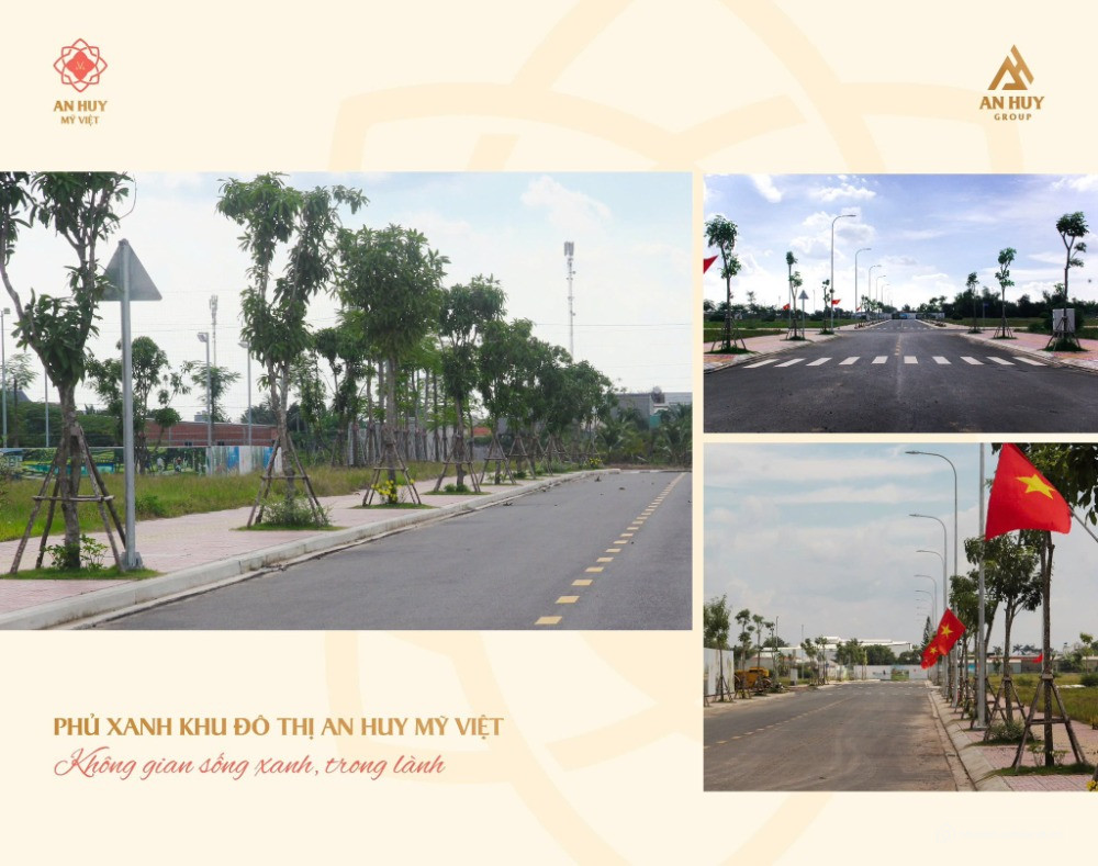 ĐẤT NỀN NHÀ PHỐ KHU ĐÔ THỊ AN HUY MỸ VIỆT-TÂY BẮC SÀI GÒN CHỈ 380TR