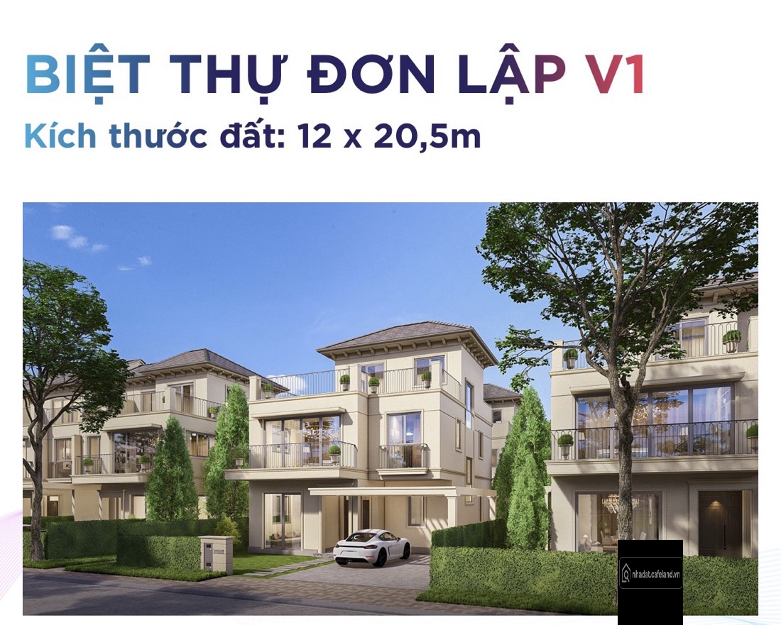 Bán Biệt Thự Đơn Lập View Phố Cạnh Clubhouse Hồ Bởi Nội Khu. Căm Bìa Cực Thoáng