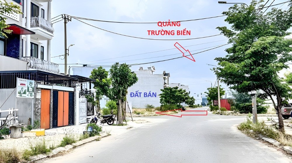 BÁN ĐẤT BIỂN QUẤT LÂM, TRUNG TÂM THỊ TRẤN QUẤT LÂM, ĐƯỜNG DẪN TỚI QUẢNG TRƯỜNG B