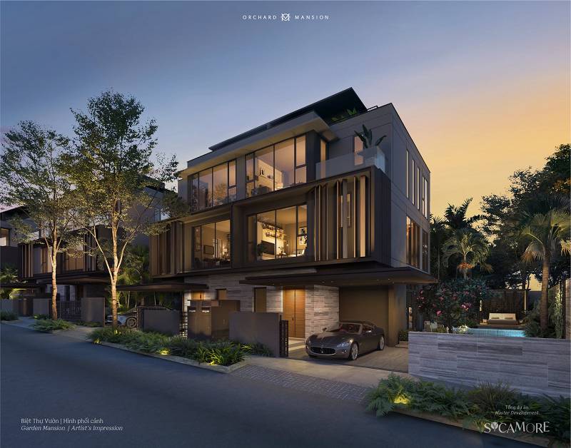 Bán nhanh biệt thự Orchard Mansion giá tốt