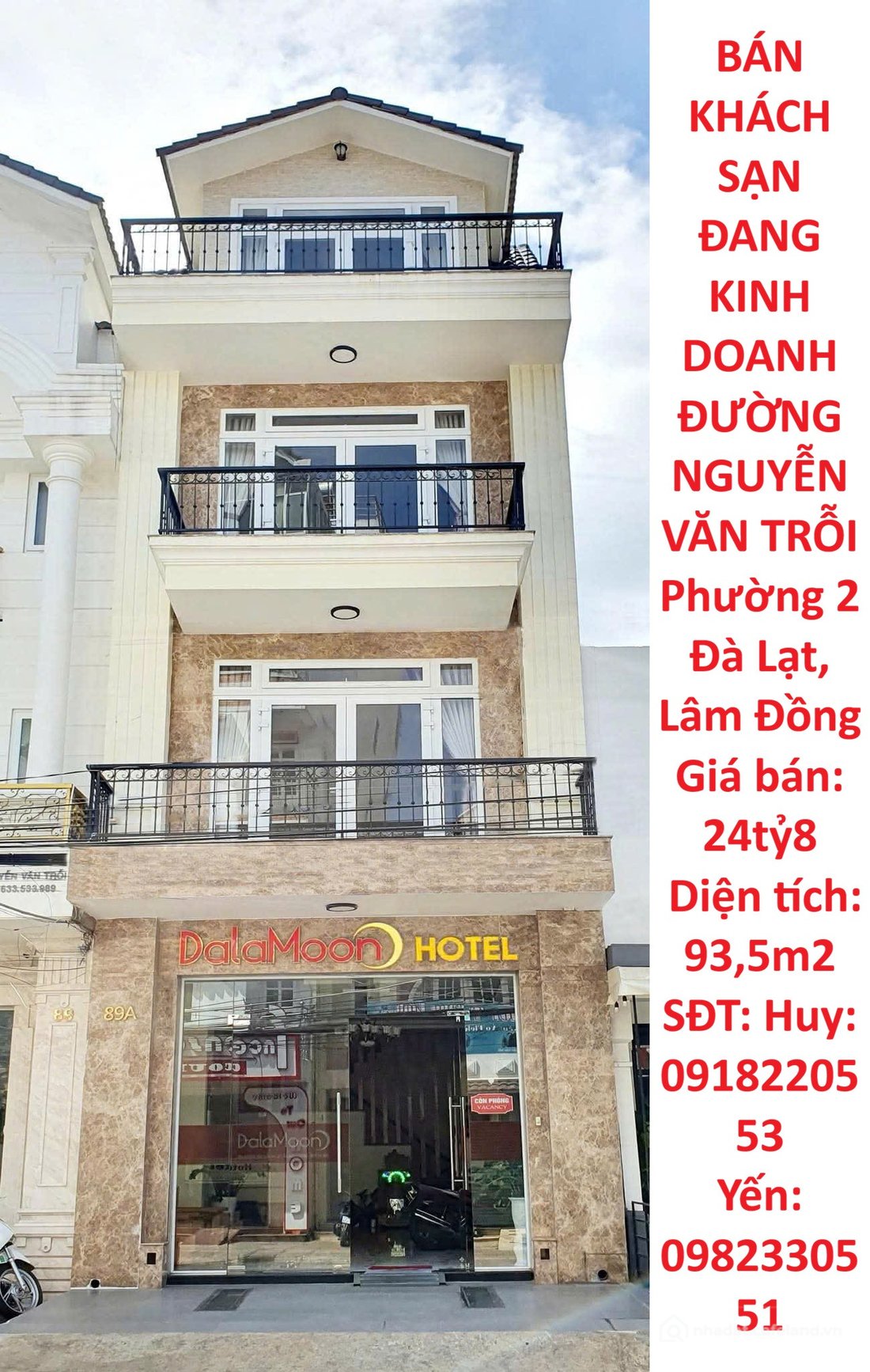 Bán nhà hàng - Khách sạn: CẦN BÁN KHÁCH SẠN ĐANG KINH DOANH TẠI ĐƯỜNG NGUYỄN VĂN