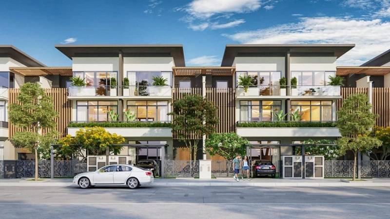 Lô đất Khu B E-City Tân Đức, mặt tiền đường lớn, kinh doanh ngay
