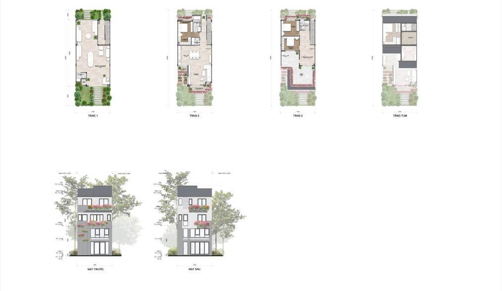 Chuyển nhượng Shophouse Rừng Mai Eco Retreat Long An, kinh doanh sầm uất
