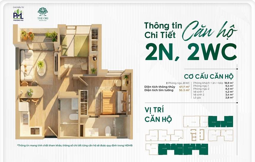 Nhận Hồ Sơ Nhà Ở Xã Hội The Ori Phương Mai với mức giá Chủ Đầu Tư