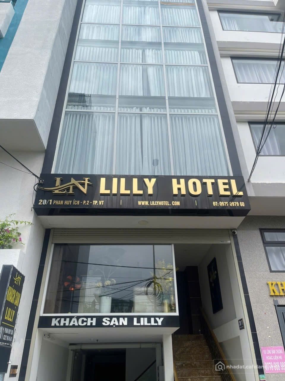 Bán nhà hàng - Khách sạn: Bán ks đường Phan Huy Ích p2 tp Vũng Tàu . 15 phòng