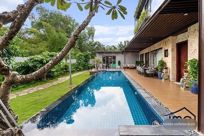 Biệt thự: Cho thuê biệt thự hồ bơi sân vườn 800m2 LÃ XUÂN OAI Quận 9