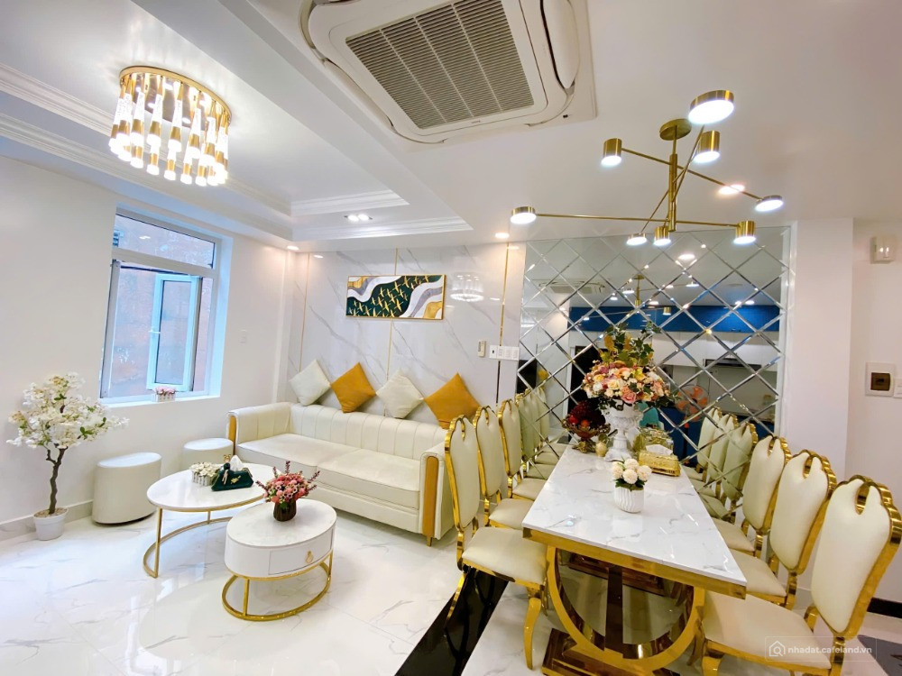 6.xTỉ Nhà 5Tầng Gara ÔTô 7c Ở Ngay CV Làng Hoa Gò Vấp, 1 Sẹc 1 Căn ra mặt tiền