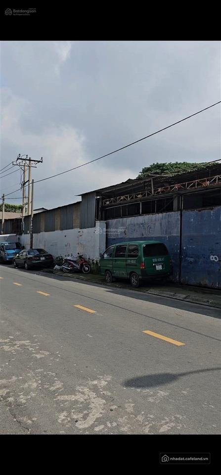 Bán kho, nhà xưởng: Bán xưởng q12, dt 2563m2, giá 65 tỷ