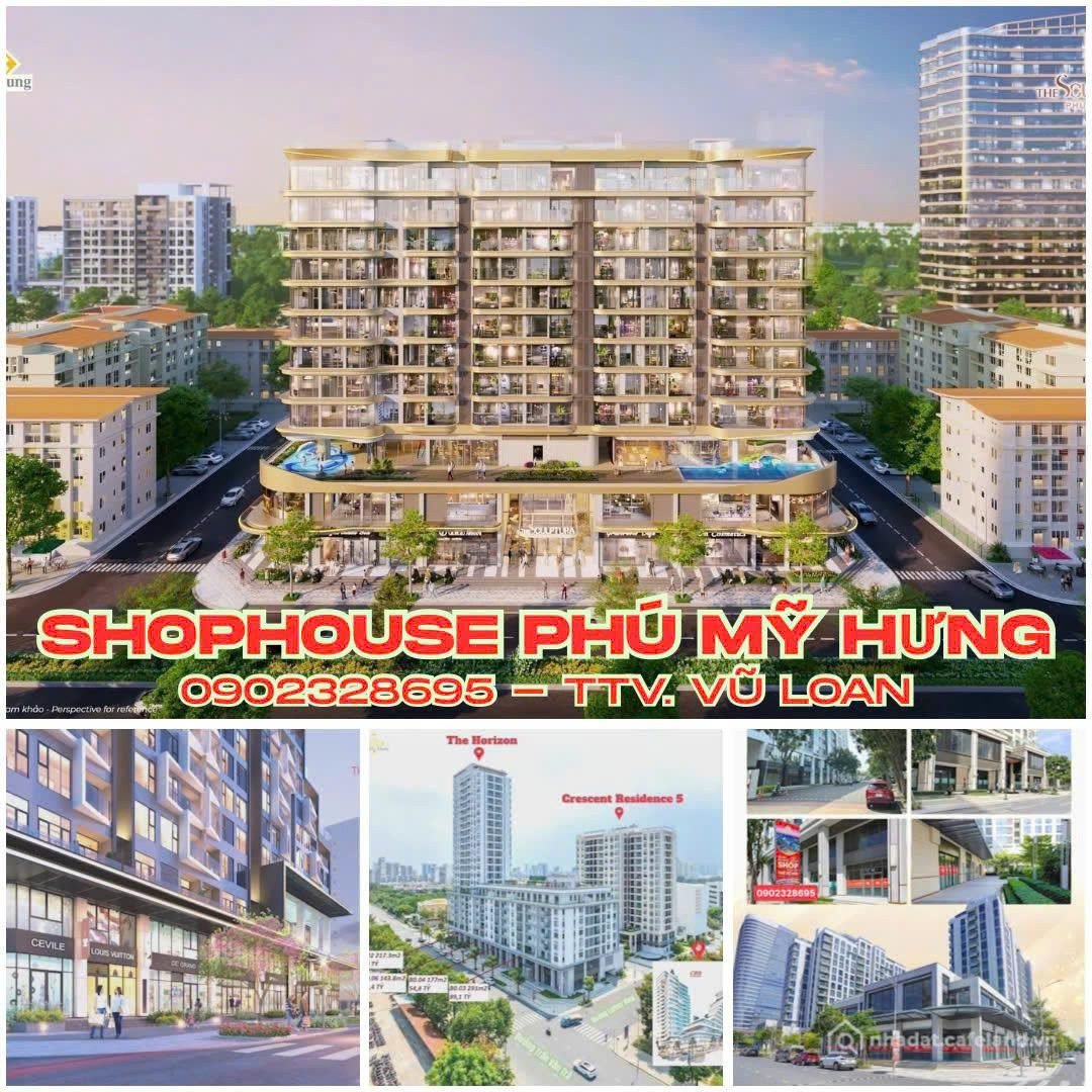 Bán nhà hàng - Khách sạn: Cơ hội cuối sở hữu Shophouse Sculptura Phú Mỹ Hưng – T
