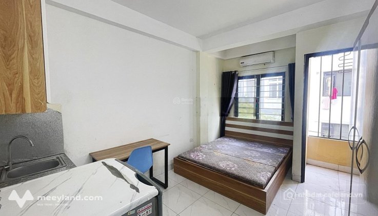Cho thuê phòng trọ: 24 chợ mỗ lao - studio full nội thất - gần ptit oto đỗ cửa,
