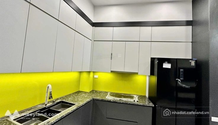 Cho thuê nhà riêng: Cho thuê nhà nguyên căn Lai Xá DT 40m2 5 tầng 4PN full đồ 8