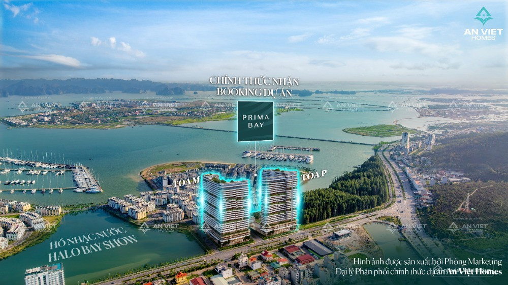Căn ngoại giao từ CĐT dự án Prima Bay mặt biển Hạ Long giá full 1,3 tỷ, CK 17%