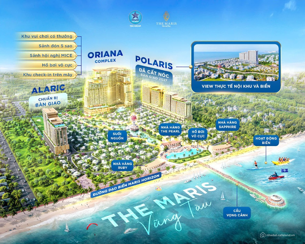 Bán căn hộ biển The Maris Vũng tàu