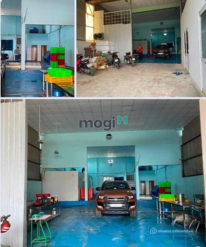Nhà Kho - Xưởng: Cho thuê kho xưởng 350m2 Bùi Công Trừng Hóc Môn