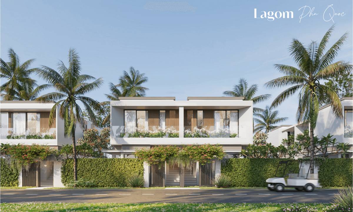 Suất ngoại giao villa Lagom Phú Quốc trục sát biển 88m2 giá hấp dẫn 6.6 tỷ