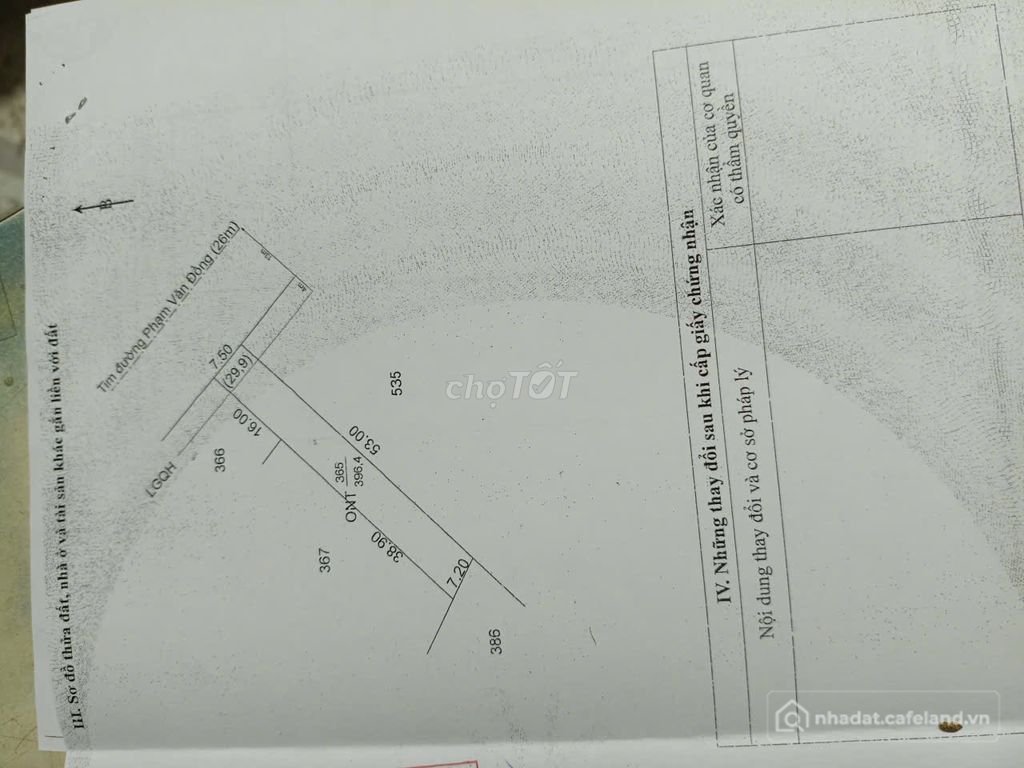 Nhà hàng - Khách sạn: Bán nhà mặt tiền đường Phạm Văn Đồng, Hòa Thành, Tây Ninh