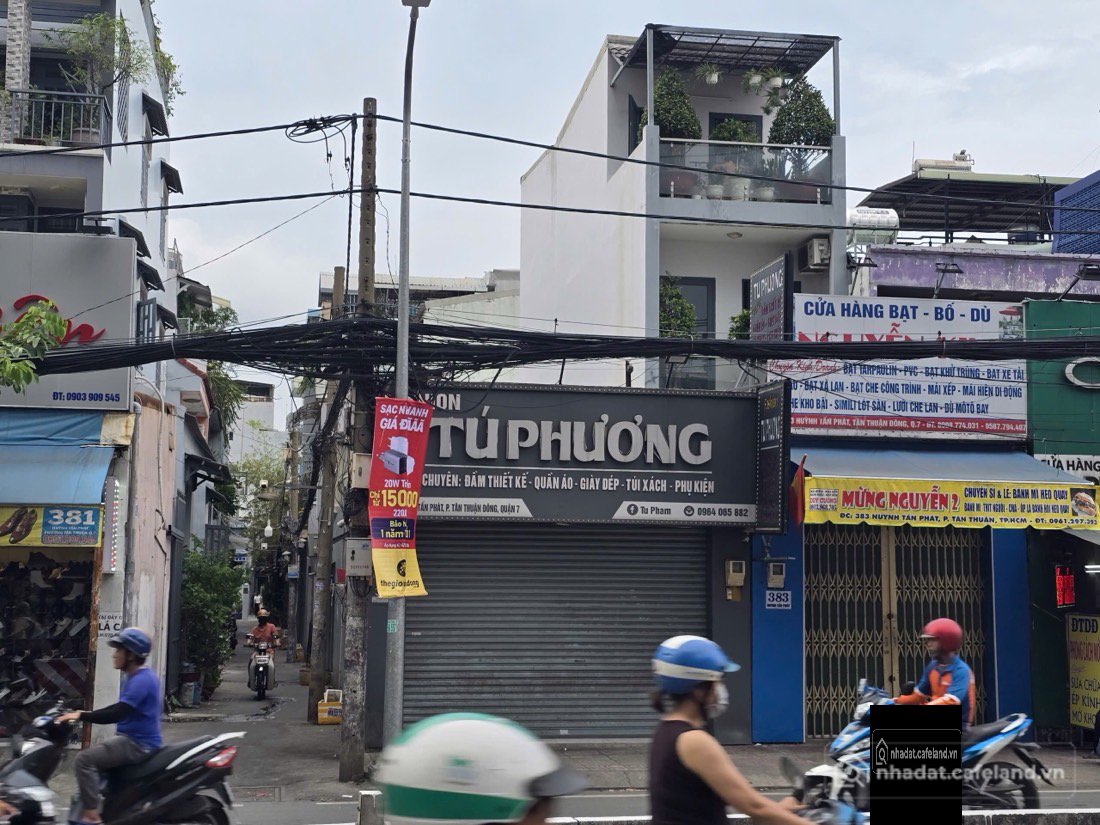 Cho thuê nhà riêng: Cho thuê nhà 383 đường Huỳnh Tấn Phát Quận 7