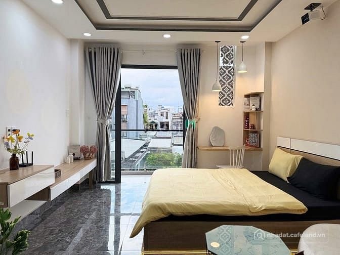 Cho thuê nhà hàng - Khách sạn: Nhà hàng - Khách sạn: Nhà mới ban công, full nội