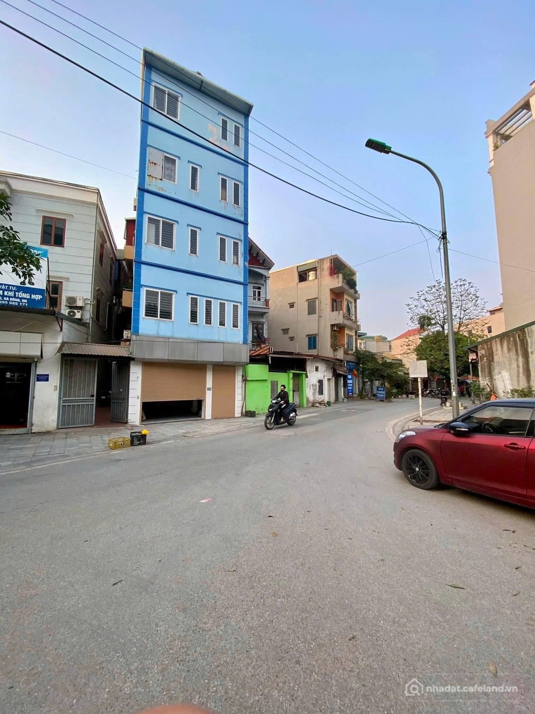 Cho thuê nhà riêng: Cho thuê Nhà Khu Đấu Giá Đa Sĩ - Hà Đông 40M² 5 Tầng 4 Ngủ -