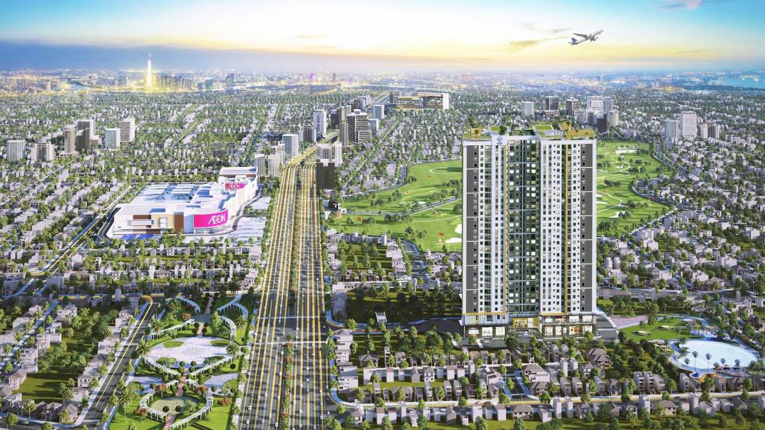 Căn hộ 56m² mặt tiền QL13, giá 2,02 tỷ, tiện ích sát Aeon Mall - khai thác dòng tiền