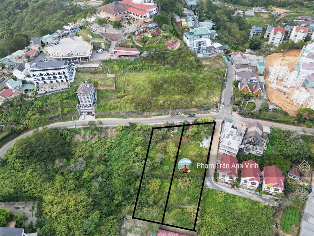 Bán 1.900m2 khu khách sạn cao cấp mặt tiền đường đống đa trung tâm tp.đà lạt