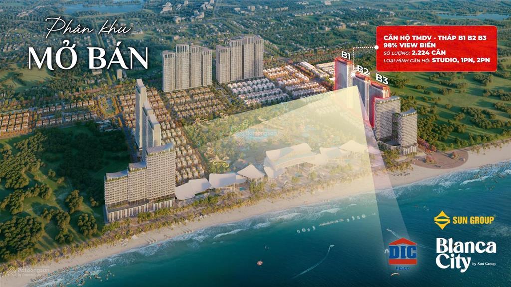 Căn hộ 1pn + dt 53,8m2 beacon sungroup vũng tàu | sở hữu lâu dài | giá 3,140 tỷ