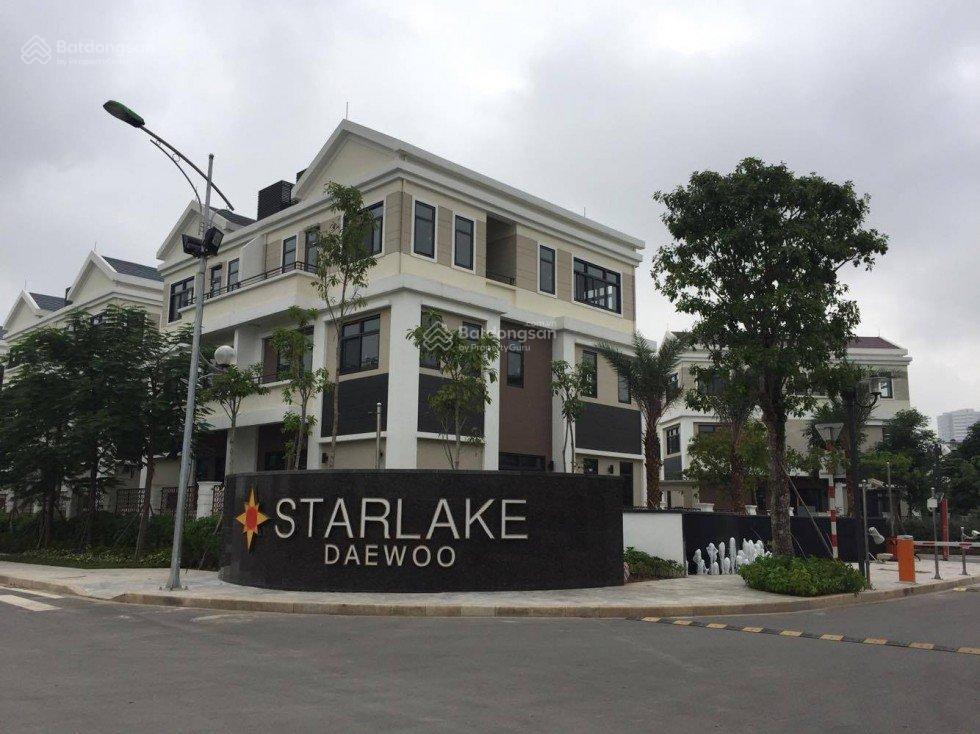 Chính chủ bán lô biệt thự song lập starlake tây hồ tây 220m² xây 3 tầng, sổ đỏ chính chủ