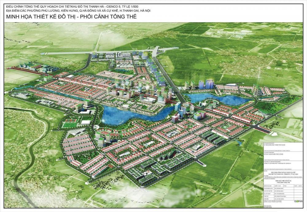 Bán biệt thự kđt thanh hà khu đang xây dựng, vị trí đẹp, tiềm năng tăng giá mạnh mà giá chỉ 8x/m2