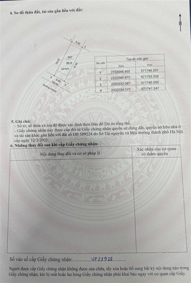 Hàng chủ đầu tư sổ đỏ chuyển nhượng dự án đấu giá đông dương, đức thượng