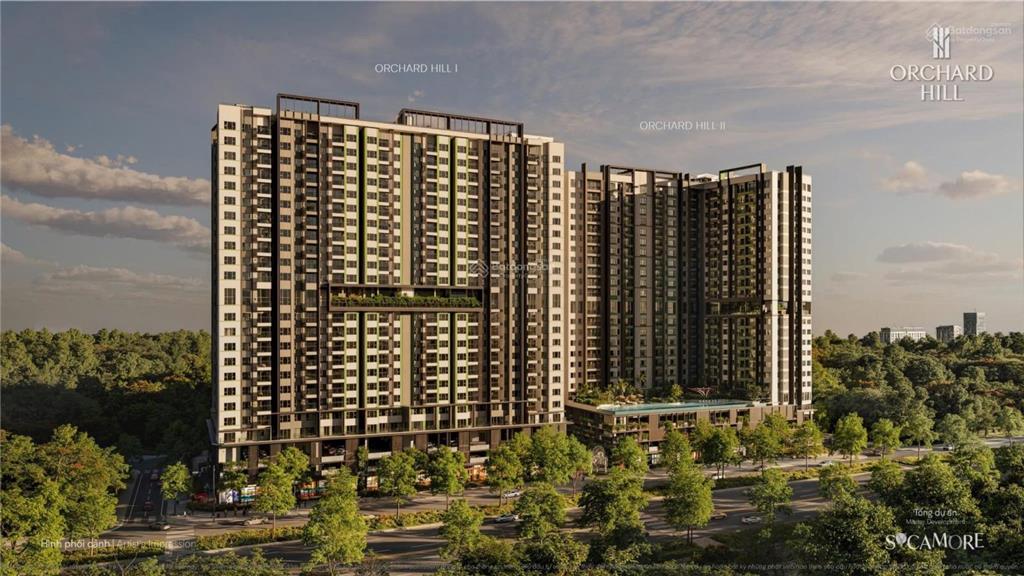 Bán căn 1pn +1 dt 67m2 orchard hill giá 3.190 tỷ tầng đẹp cuối 2026 nhận nhà. cho thuê 15 triệu