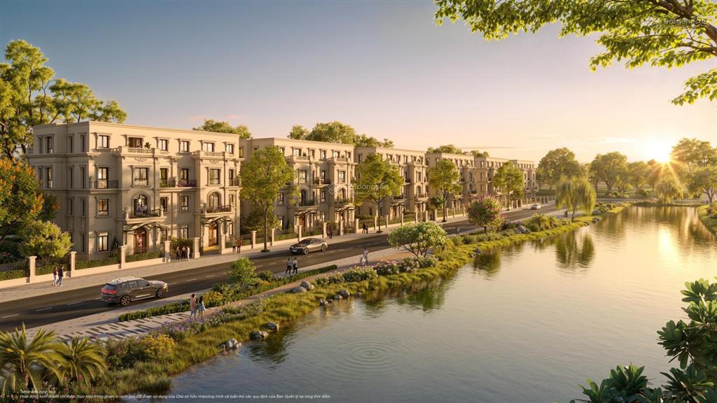 Liền kề 104m2 giá 18.043 tỷ, hoàn thiện ngoài, thô bên trong