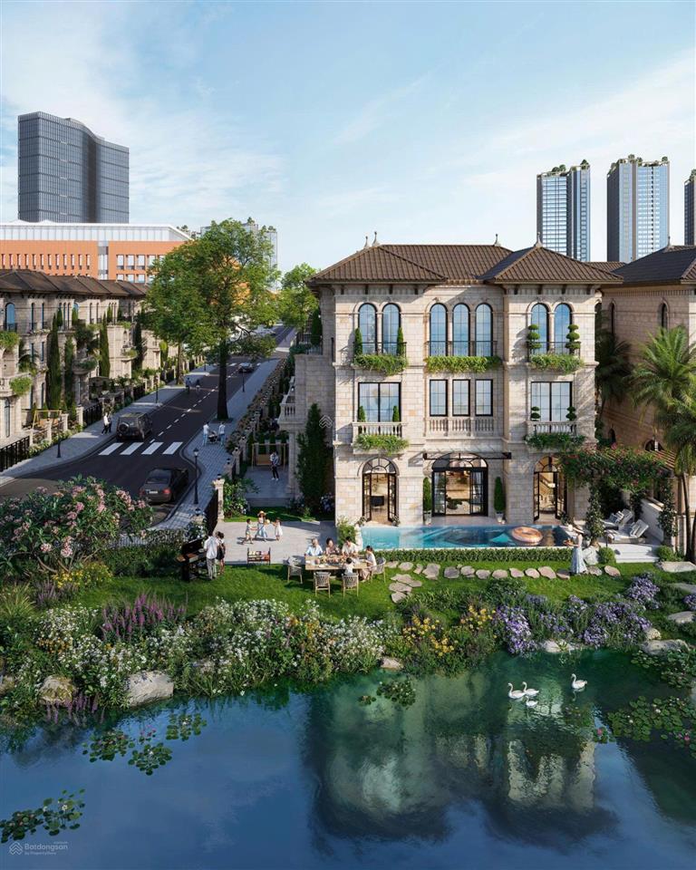 Độc quyền căn đơn lập góc view sông giá 120tr/m2 tại alluvia city