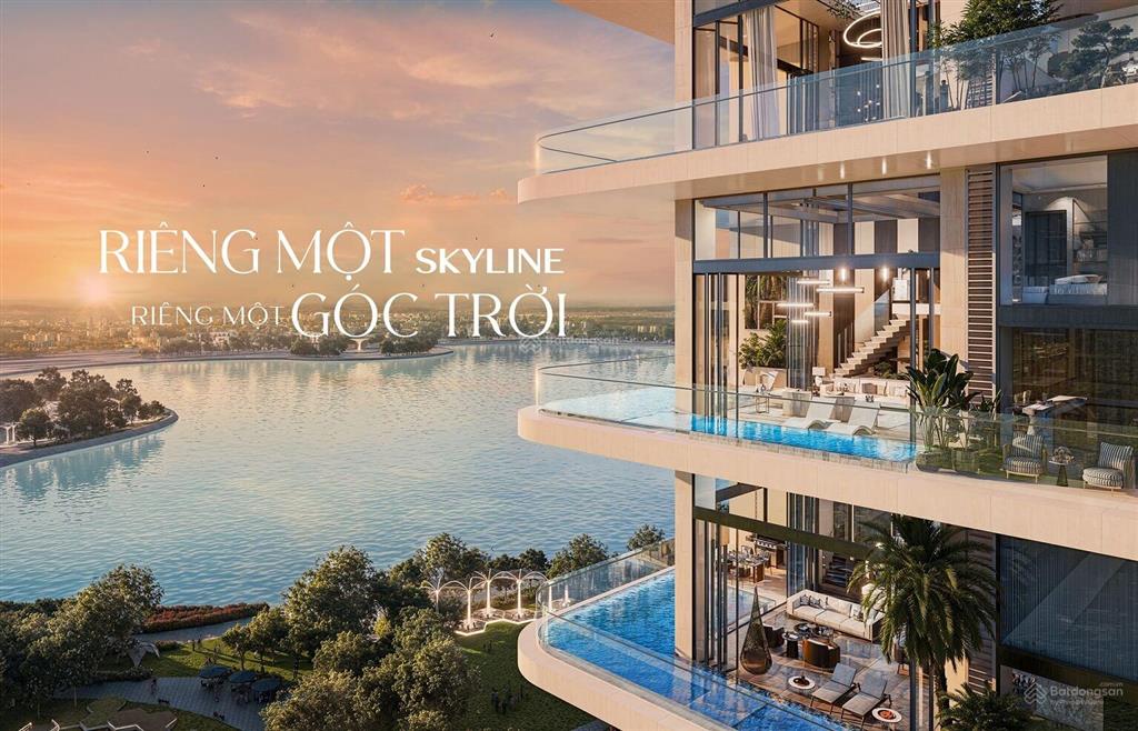 5 căn đối ngoại của tập đoàn, thang máy riêng 190 320m2 (từ 26 tỷ/căn) đặc quyền chiết khấu khủng