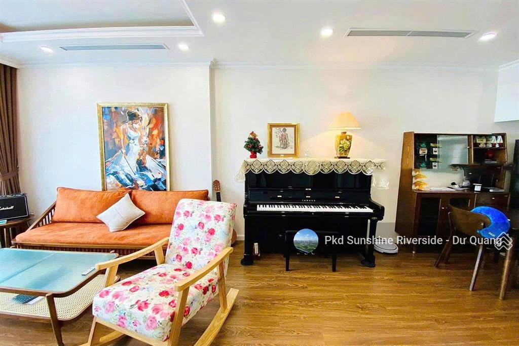 Bán căn 81.7m2 sunshine riverside view cầu + sông full đồ rời đầy đủ sổ đỏ 8.3 tỷ