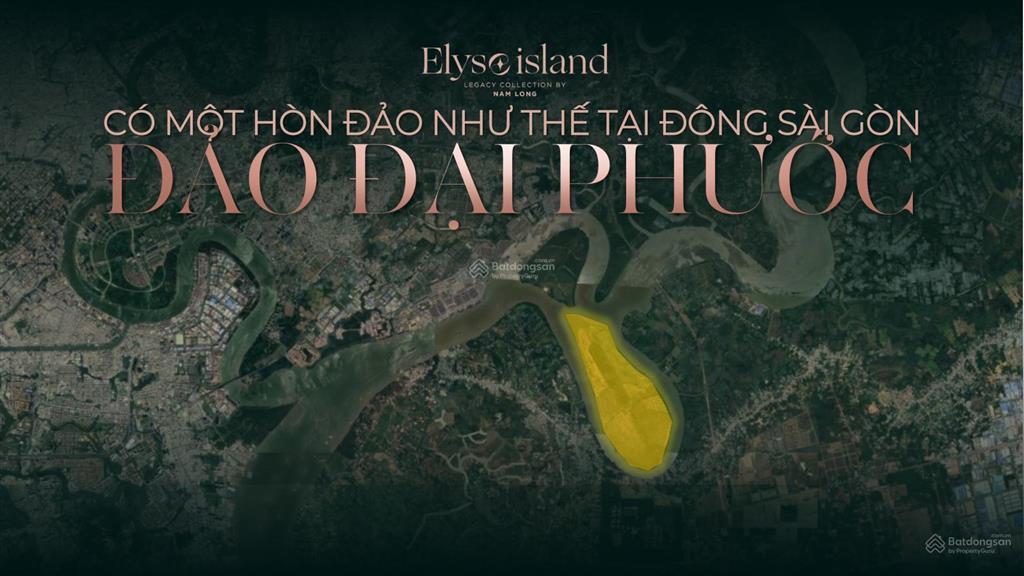 Chính thức mở bán dự án elyse island biệt thự đảo trong lòng sông đồng nai