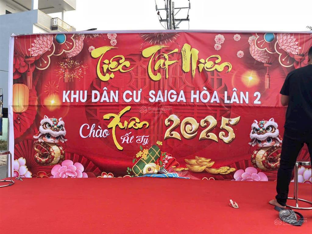 Bán đất ngay siêu thị aeon thuận an kdc chỉnh trang hòa lân 2 dt 114m2, kdc vietsing lộc phát