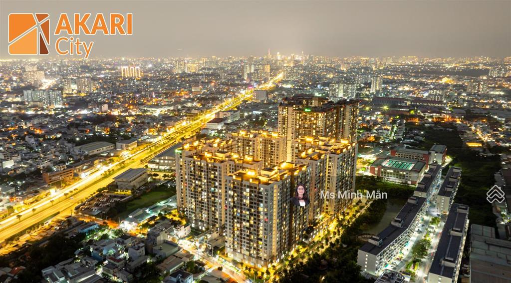 Bán căn hộ akari city sổ hồng riêng, dân cư đông đúc, dễ đầu tư khai thác cho thuê ngay