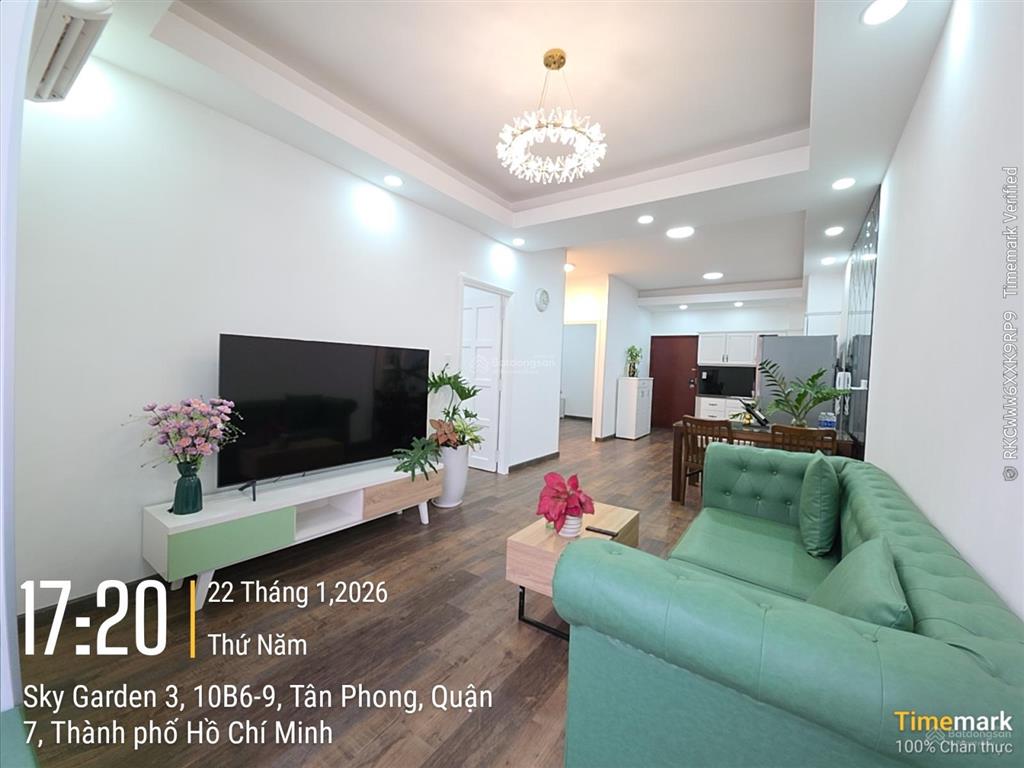 Bán rẻ căn 2pn, 2wc sky garden 3, phú mỹ hưng, dt 71m2, chỉ 5.7 tỷ