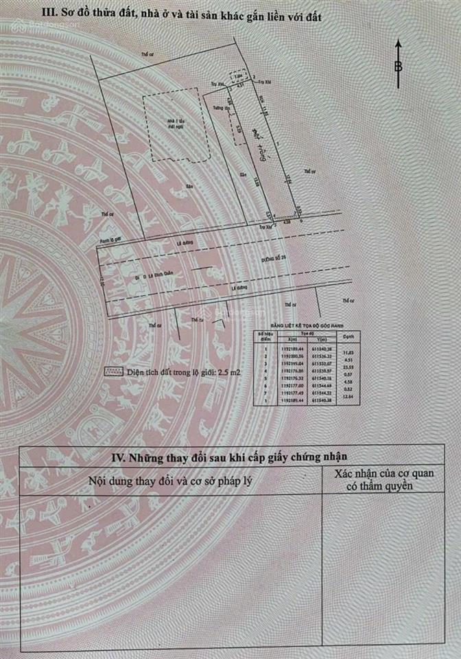 Cần bán lô đất mt đ26, p. cát lái, q2, tp thủ đức
