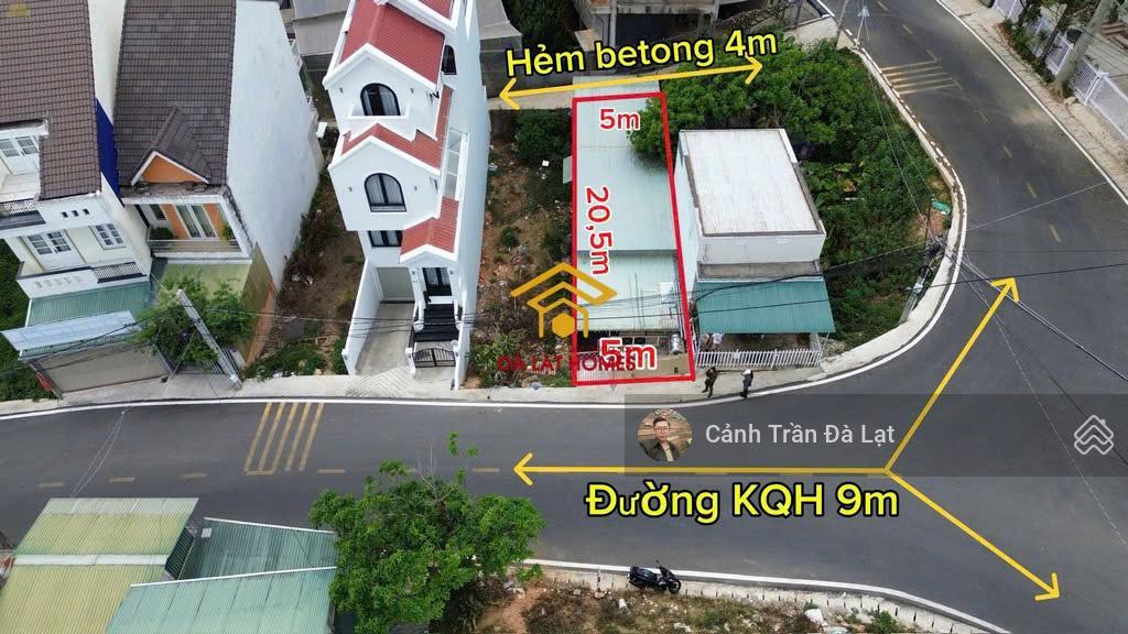 Lô đất ngay khu dân cư mới, đã có sự ổn định mật độ dân cư đông. góc 2 mặt tiền