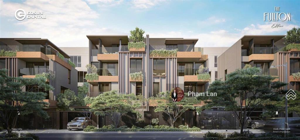 Giá tốt fullton chủ nhà cắt lỗ 1 tỷ căn twin villa căn 181m² 26.8 tỷ bao hết phí