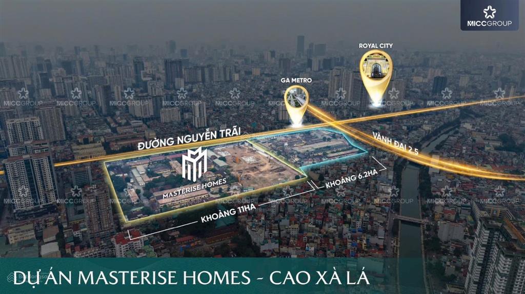 Quỹ căn ngoại giao đẹp giá tốt, 2 ngủ 3 ngủ 4 ngủ tại masterise cao xà lá giá từ 130 triệu/m2