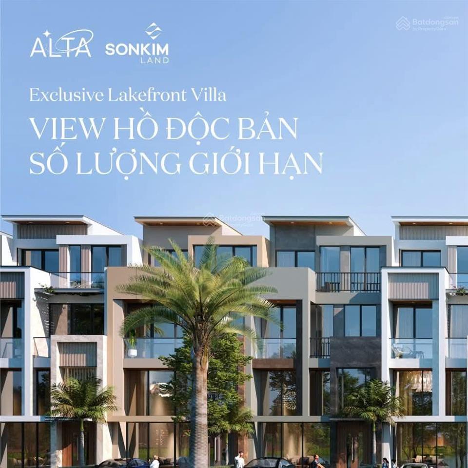Căn biệt thự siêu sang duy nhất the 9 stellars sonkim land view trực diện clubhouse 33,5 tỷ