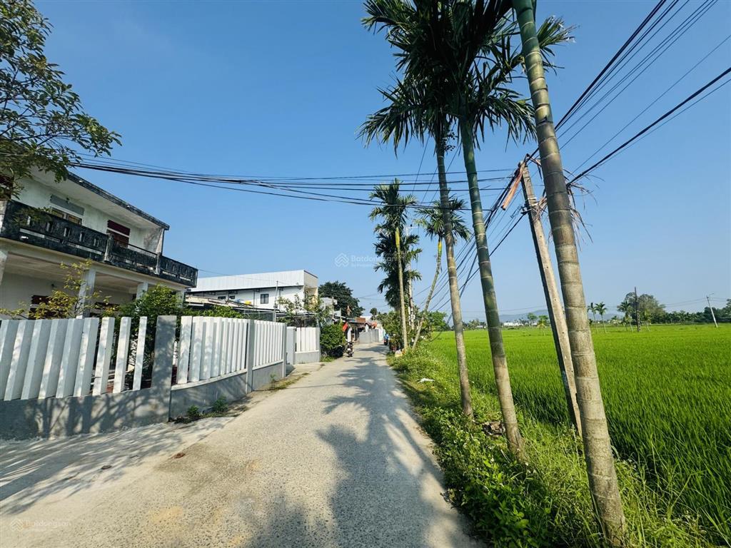 Lô 2 mặt tiền đường 6m quang châu view cánh đồng phường hoà xuân giá tốt