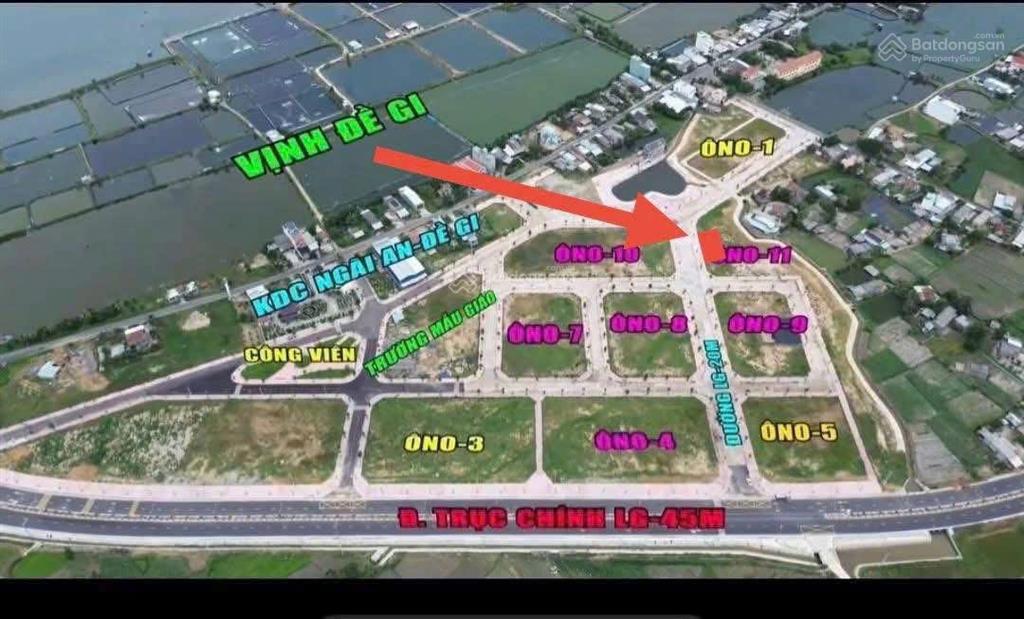 Đất biển đề gi, diện tích 203m2 ngang 10m thuận lợi xây khách sạn, giá 1,4 tỷ bao rẻ nhất