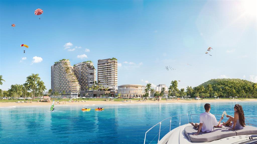 Căn hộ biển tầng 10, 2pn1 chuẩn resort 5 sao tại phú quốc, 53m2, hướng đông nam, view triệu đô