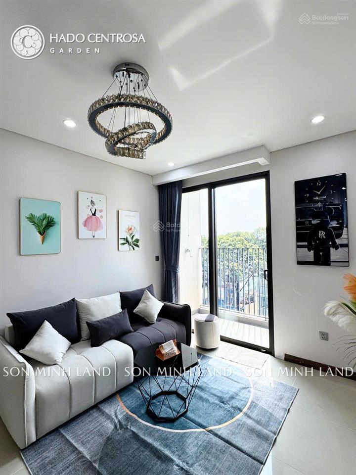 Bán căn 2pn 87m² view thoáng q1 bc đông nam sổ hồng lâu dài tại hado centrosa garden. tấn đại