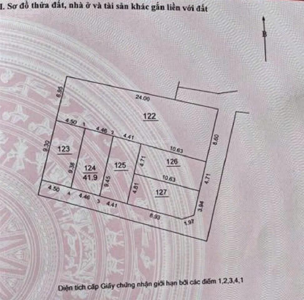Cực sốc 2ty780 có ngay 42m nhỏ xinh vuông vắn phun thổ cư tại uy nỗ đông anh