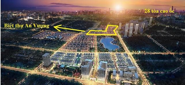 Bán gấp biệt thự an vượng villa kđt dương nội dt 180m2 giá 37,5 tỷ. 0941 341 ***